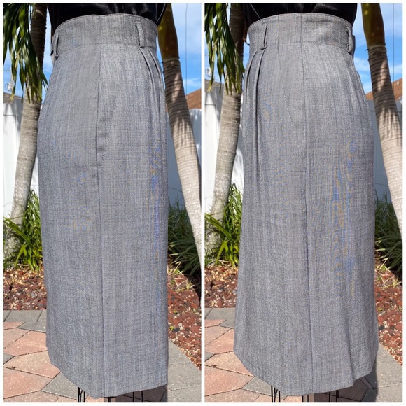 Vintage 80’s ESCADA Double Breasted Blazer & Skirt Set - Picture 11 of 16